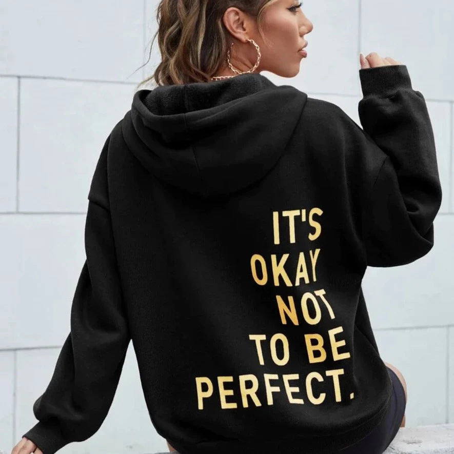 Casual long-sleeved hoodie