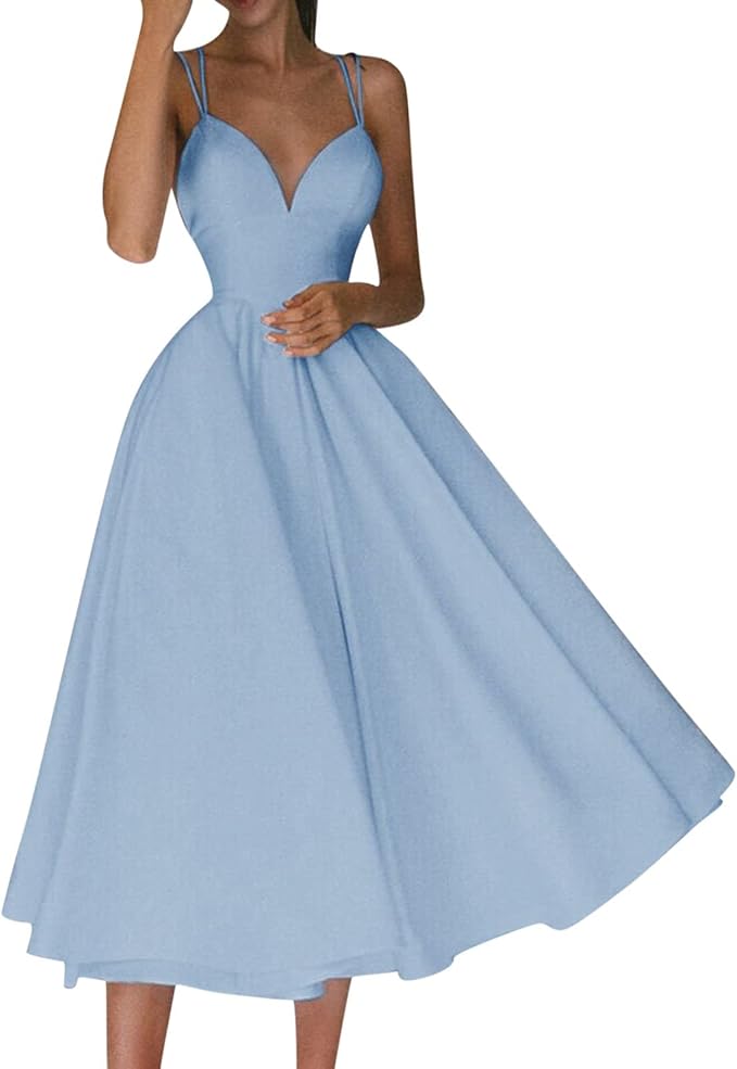 Valenzora | Ein leichtes Kleid mit zarten Spaghettiträgern