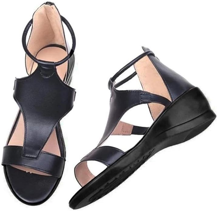 Valenzora | Women's sandal with raised heel and ankle strap