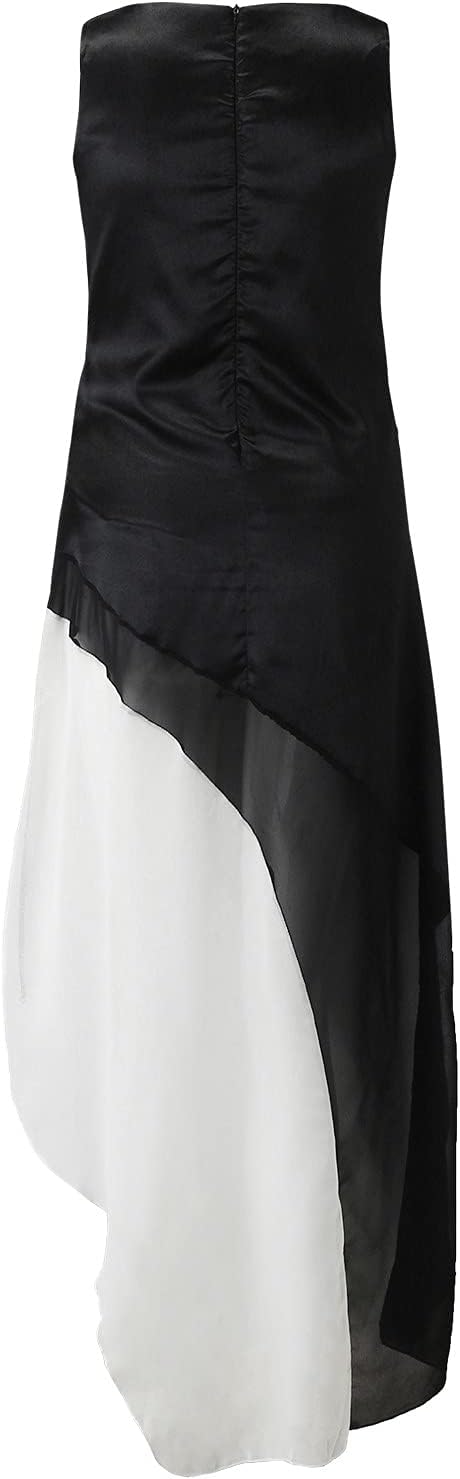 NoirÉlan™ – Elegantes Abendkleid im Ombré-Look mit fließendem Lagen-Design