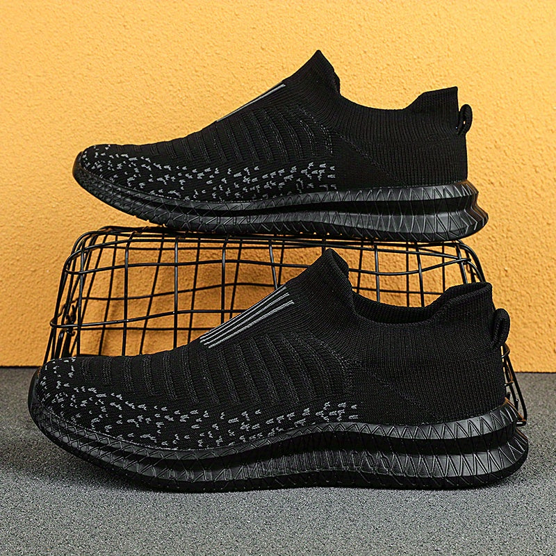Valenzora | Breathable slip-on sneakers with knit upper