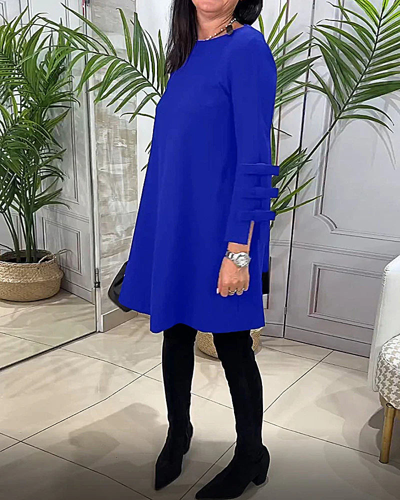 Valenzora | Elegantes langärmliges Kleid