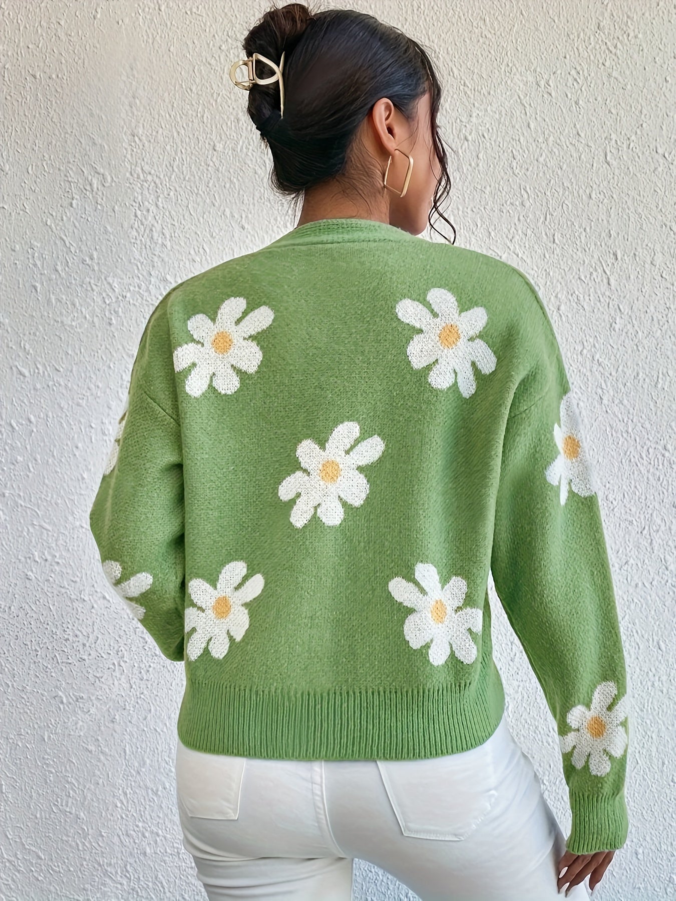 Valenzora | mit Blumenmuster und langen Ärmeln Für Damen