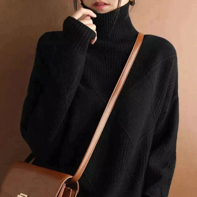 Valenzora - Stylish roll-neck sweater