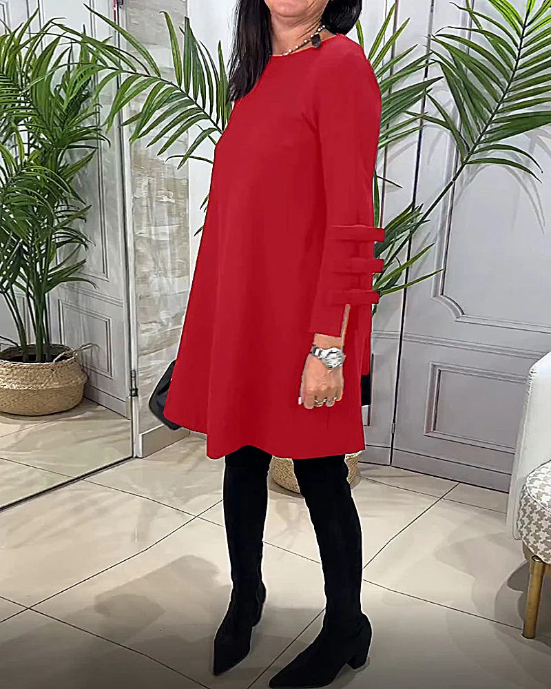 Valenzora | Elegantes langärmliges Kleid