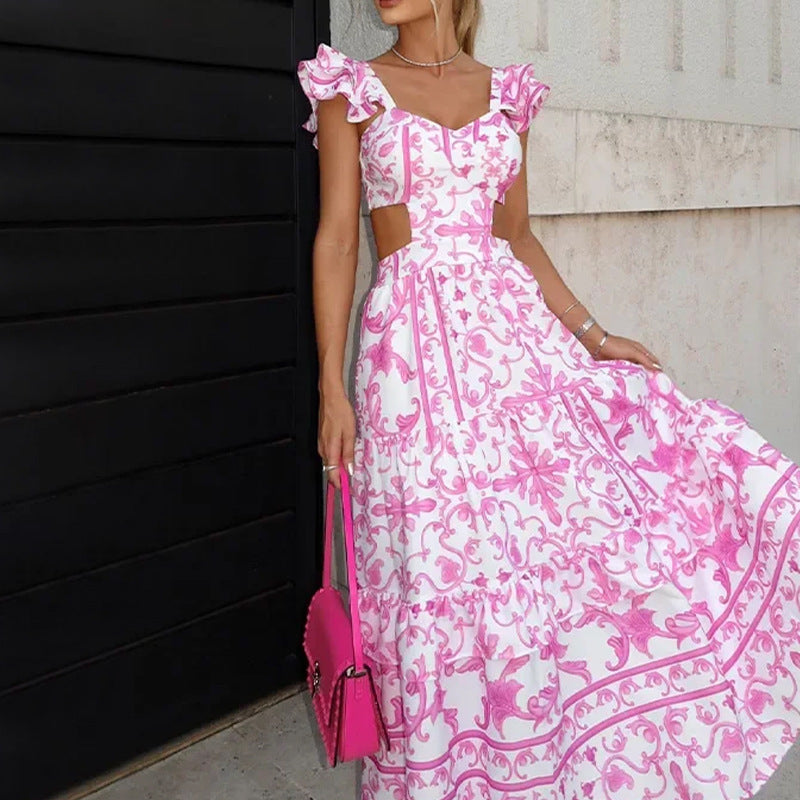 Valenzora shoulder pad dress