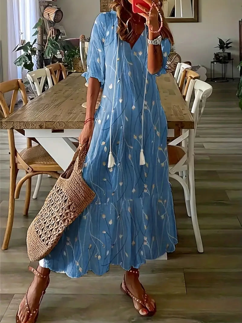 Valenzora | Elegant summer dress with light design