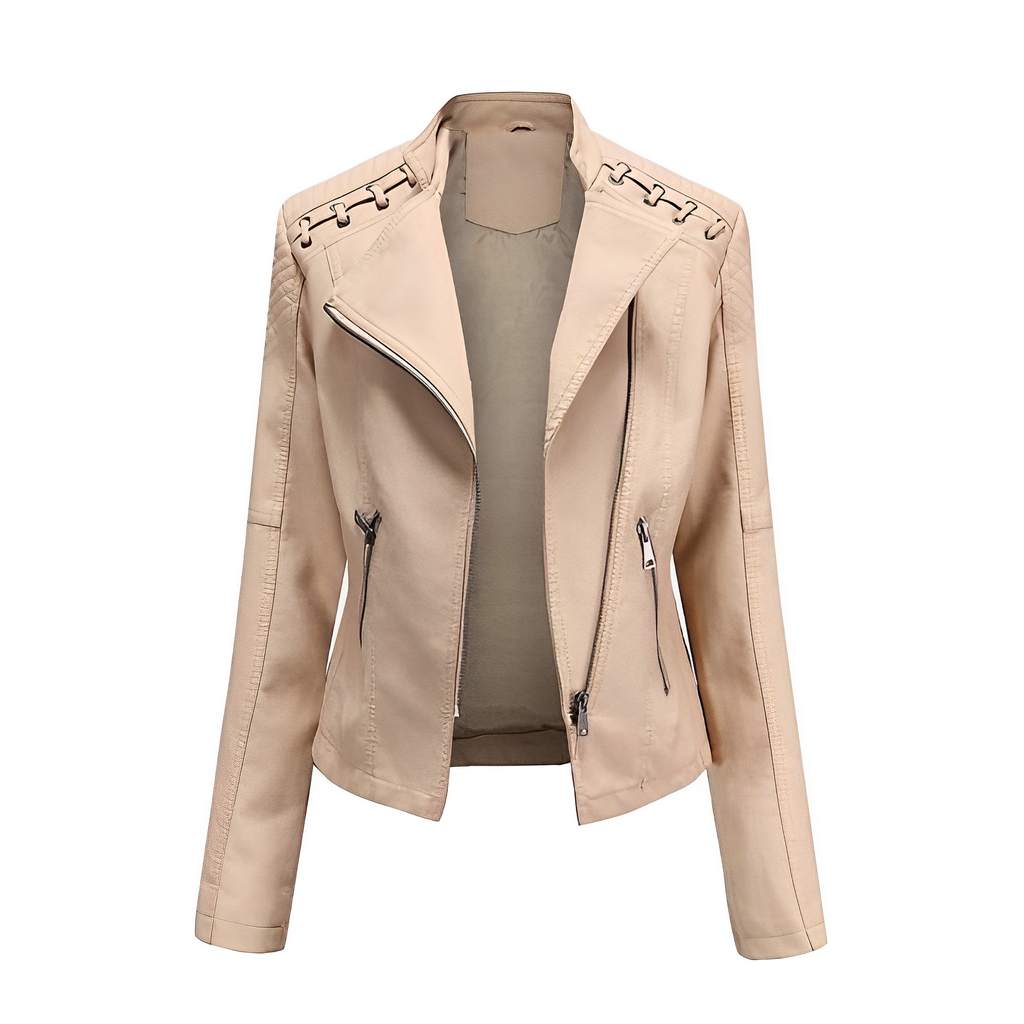 Valenzora Allrounder: Die ElegantAura Lederjacke