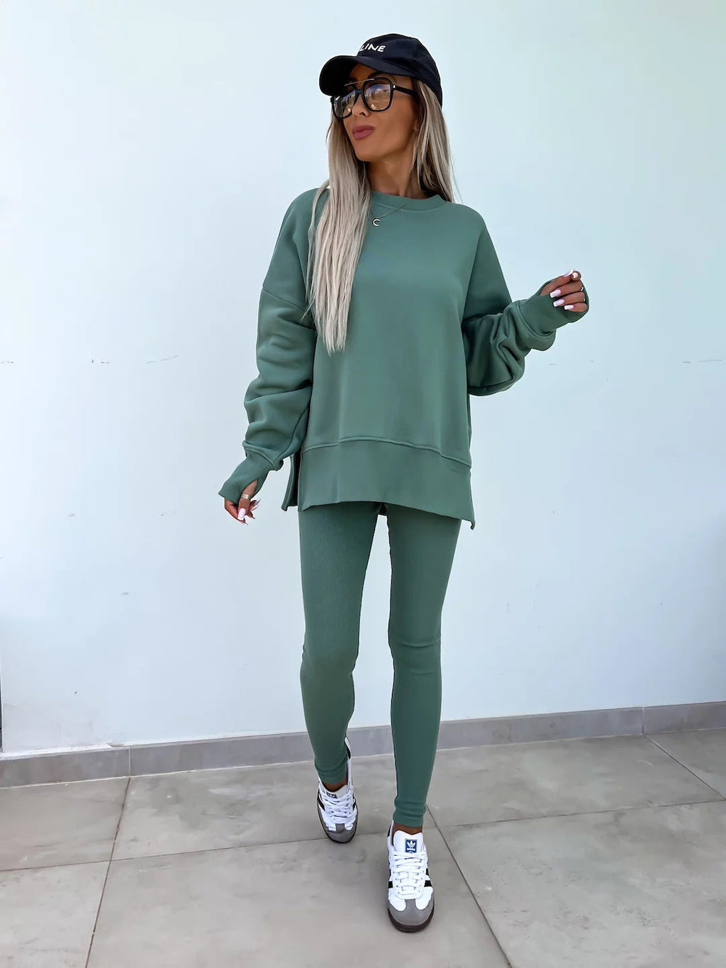 Valenzora | Damen Anzug im Relaxed-Stil mit langen Ärmeln – Winter-Set
