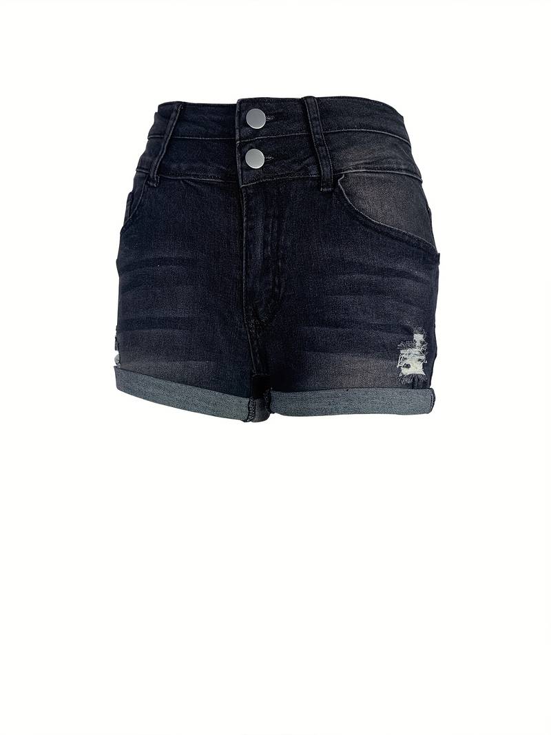 Valenzora | Spring/Summer Ripped Denim Shorts