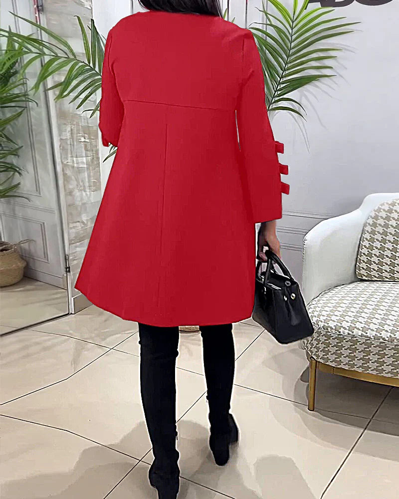 Valenzora | Elegantes langärmliges Kleid