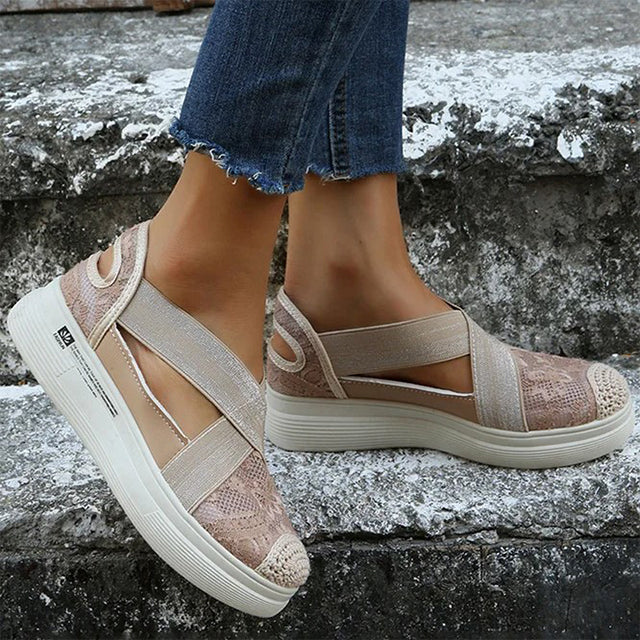 Valenzora | Casual sandals made of breathable mesh