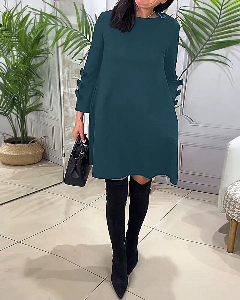 Valenzora | Elegantes langärmliges Kleid