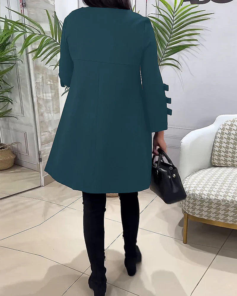 Valenzora | Elegantes langärmliges Kleid