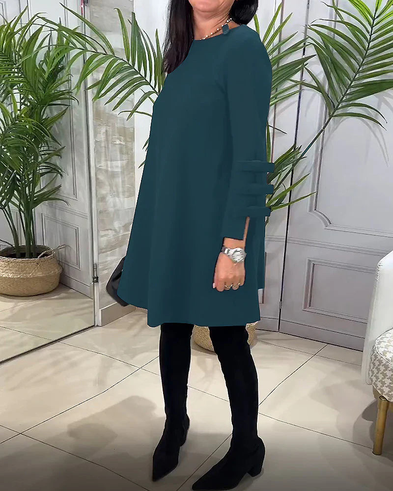 Valenzora | Elegantes langärmliges Kleid