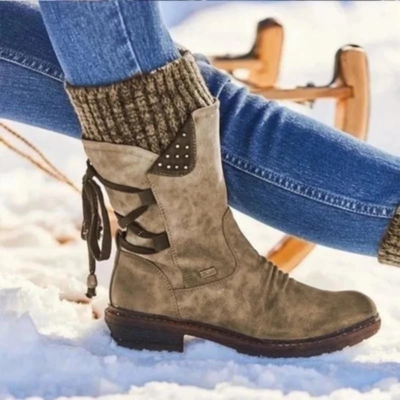 Valenzora | Wasserdichte Stiefel mit Reißverschluss