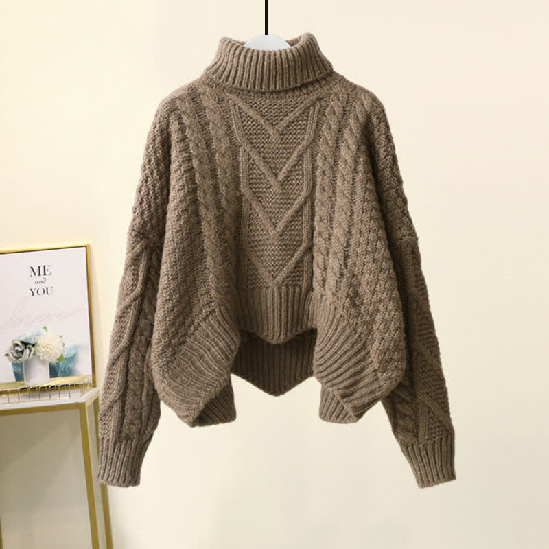 Valenzora | Elegantes Set bestehend aus einem Rollkragenpullover und einer legeren Hose