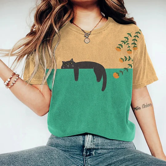 Valenzora | Stylish two-tone T-shirt