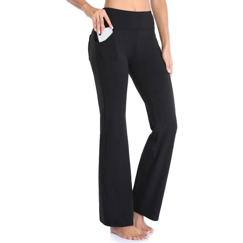 Valenzora | Sportliche Schlaghose mit hoher Taille
