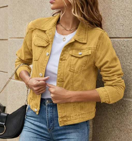 Valenzora | Casual denim jacket for women
