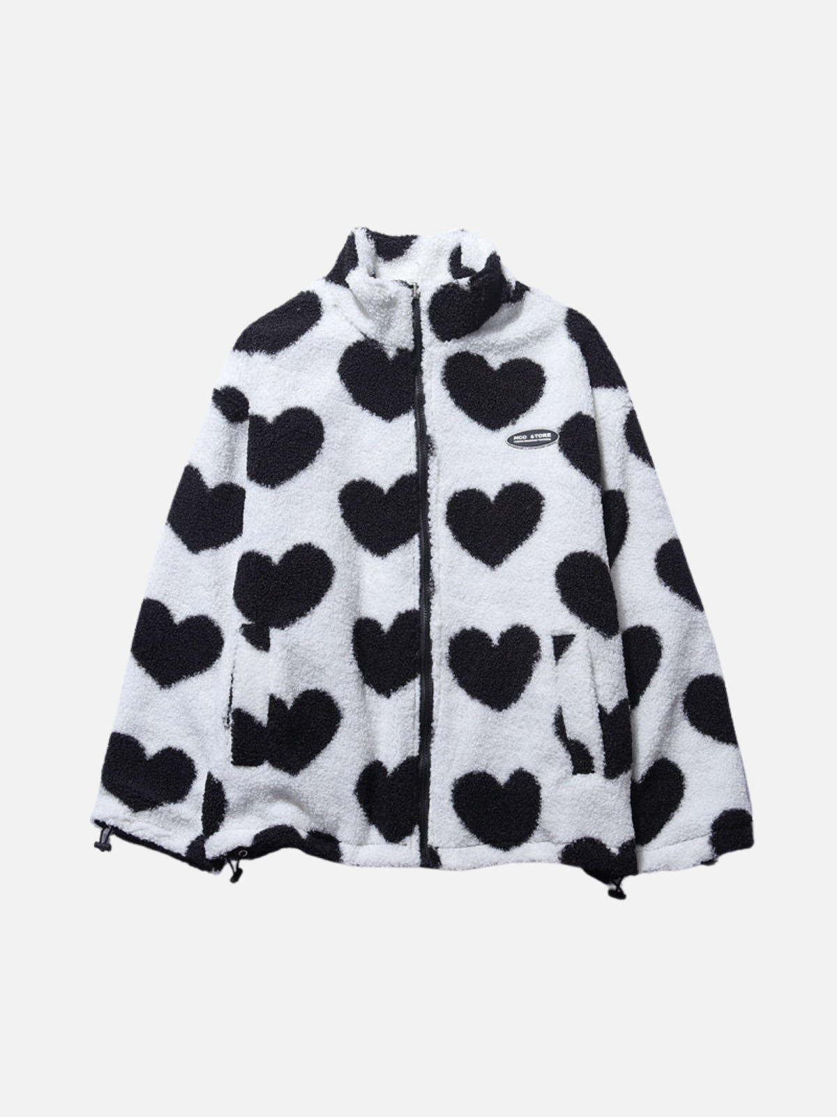 Valenzora | Fleece-lined zip-up jacket