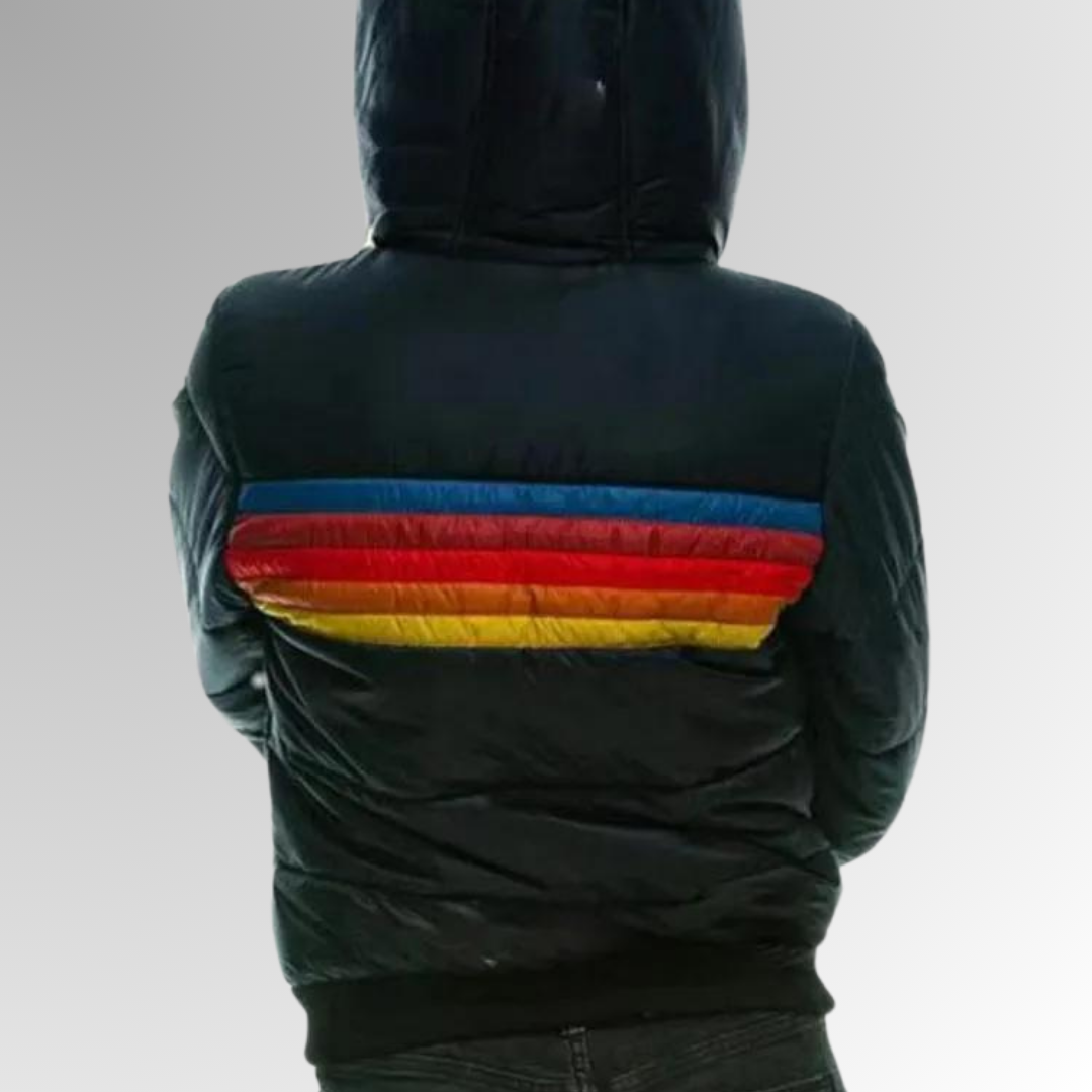 Valenzora | Casual jacket with zipper and vibrant details