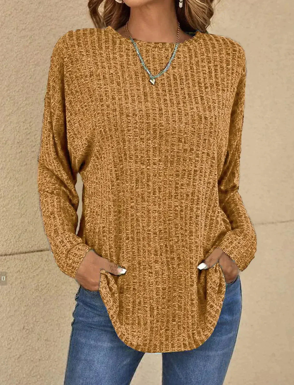 Amara™ - Relaxed textured sweater