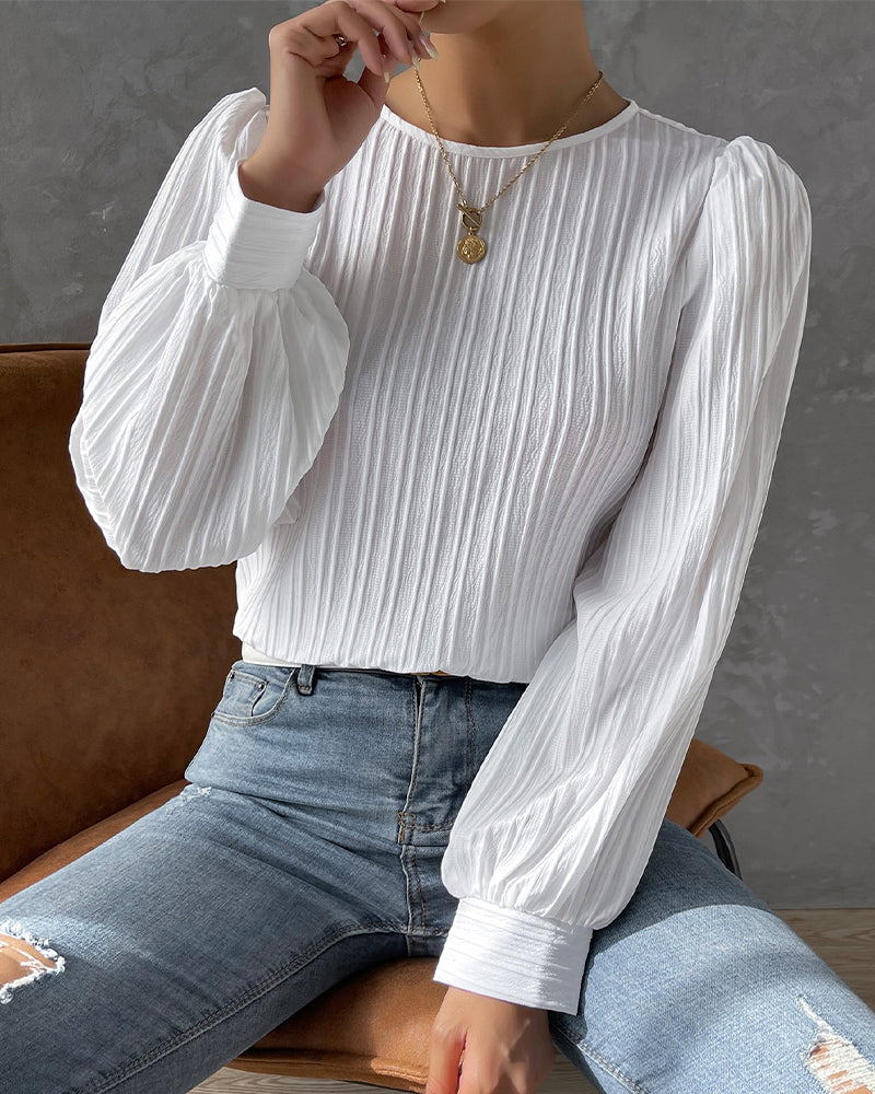 Valenzora | with round neck for women - Stylish and comfortable collarless Valenzora