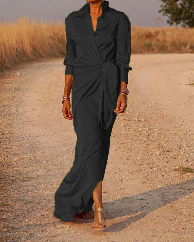 Valenzora | Lefèvre Modisches Seidenkleid