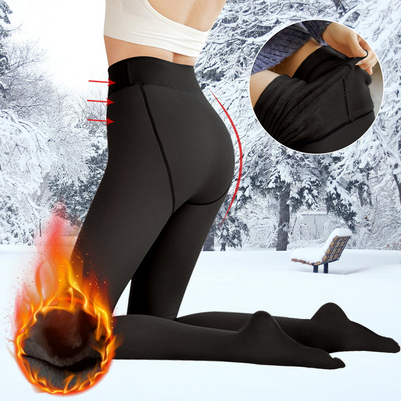 Valenzora | Warm super-stretch plush tights