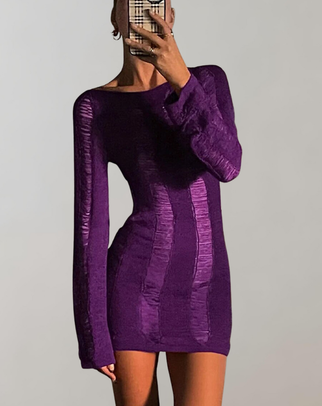 Valenzora – Langärmeliges Minikleid