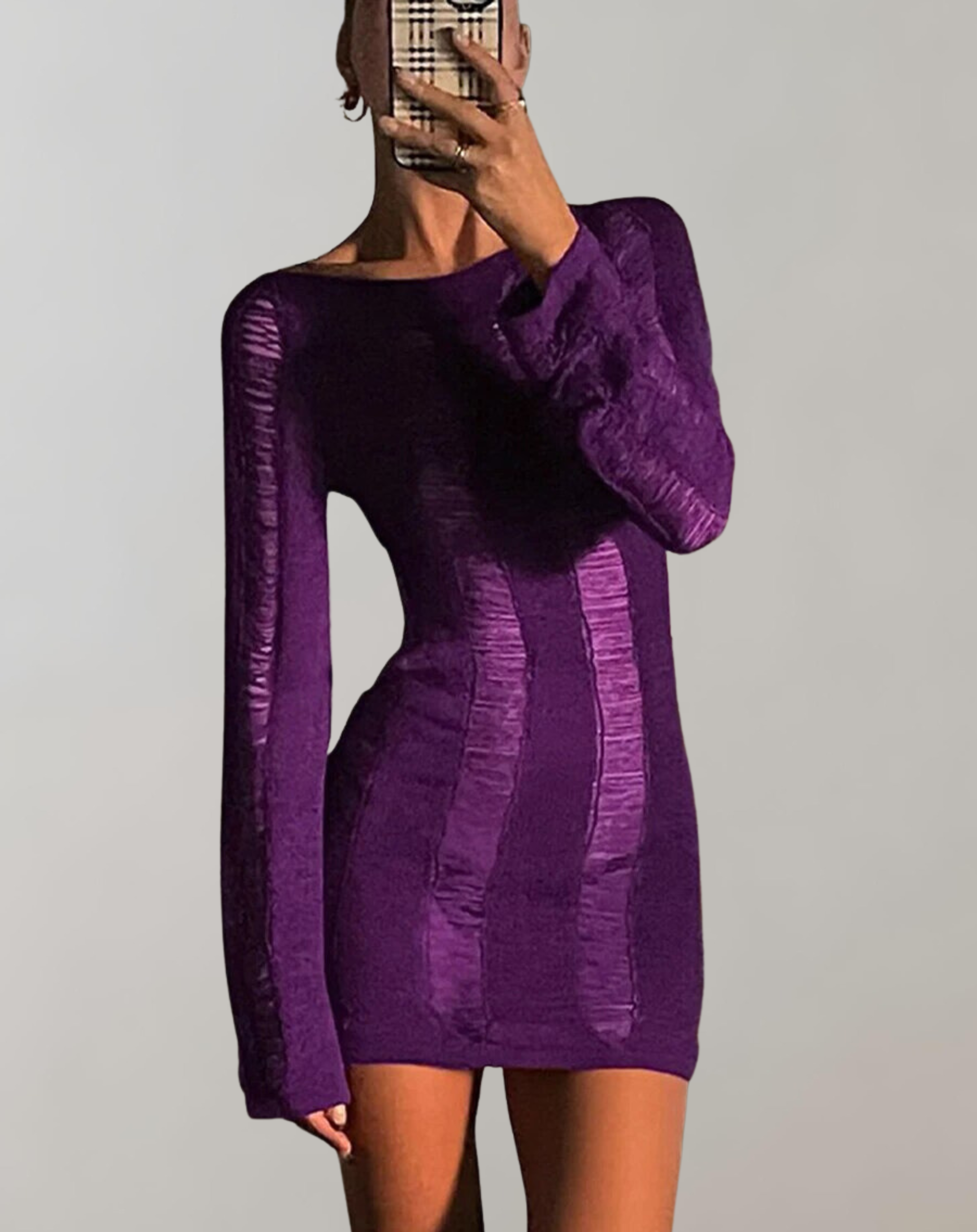 Valenzora – Langärmeliges Minikleid