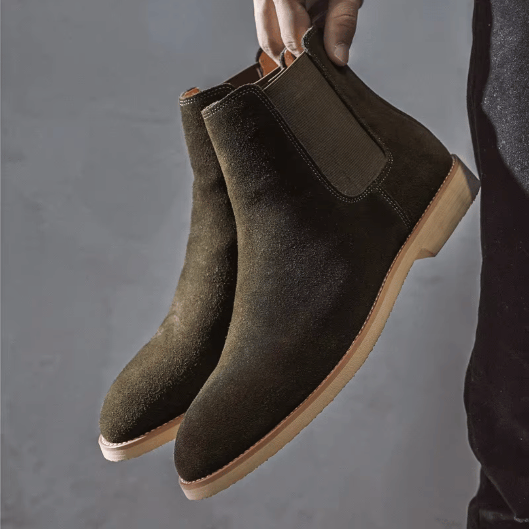 Valenzora | Suede Chelsea boots