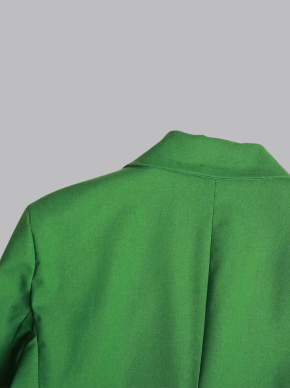 Valenzora | green blazer