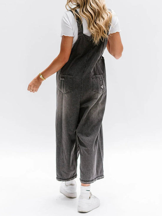 Valenzora | Damen-Denim-Overall Locker & Stylisch