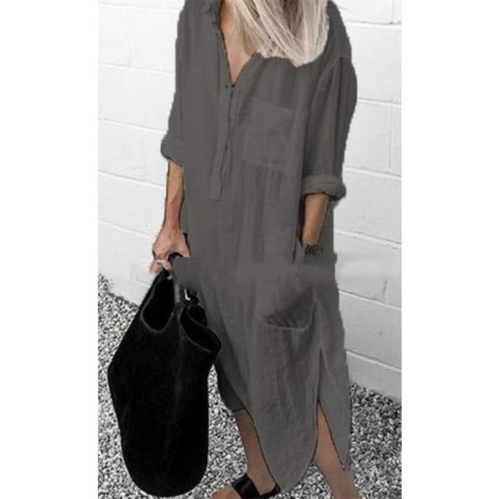 Valenzora | Elegantes langes Sommerkleid
