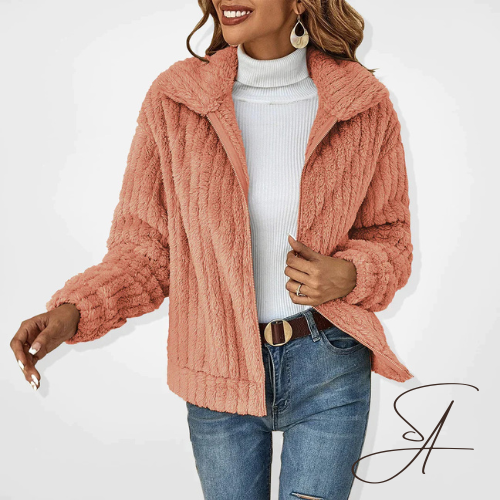 Valenzora | Plush, stylish autumn cardigan