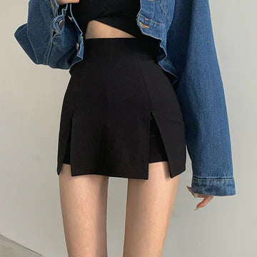 Valenzora | High-waisted mini skirt