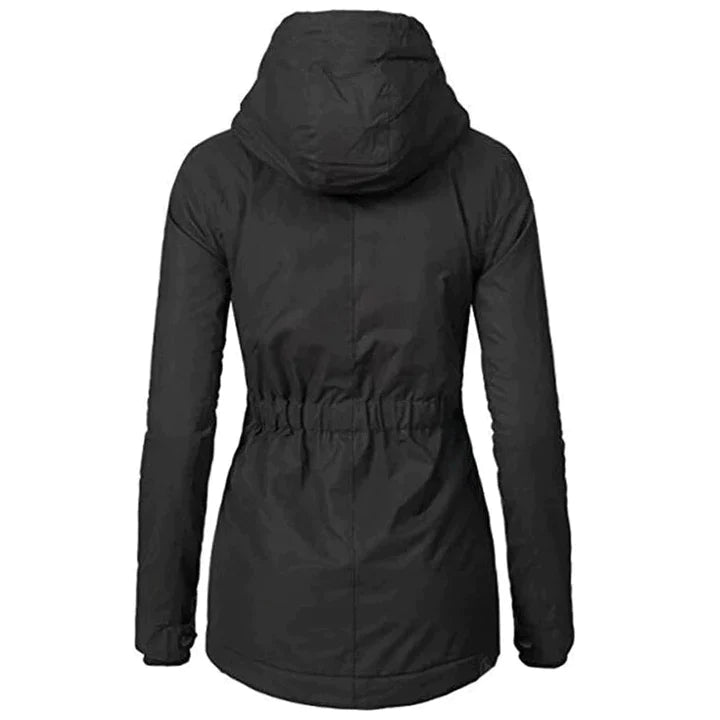 Valenzora | Lined winter coat with hood, waterproof, women's