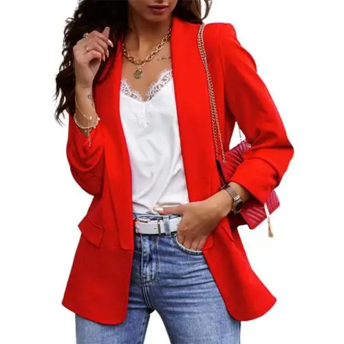 Valenzora | Stylish women's blazers with single button closure, ideal for work