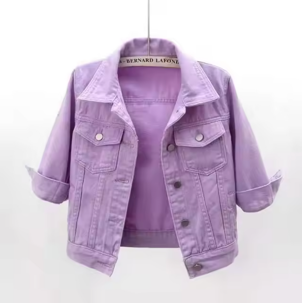 Valenzora | Colorful denim jacket