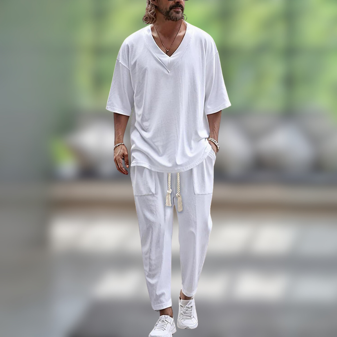 Valenzora | Elegant suit with shirt and trousers