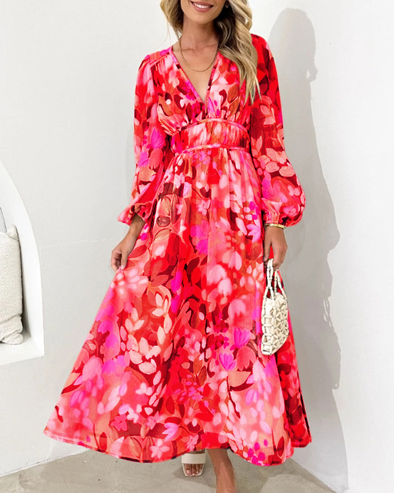 Valenzora | Elegantes Blumenkleid
