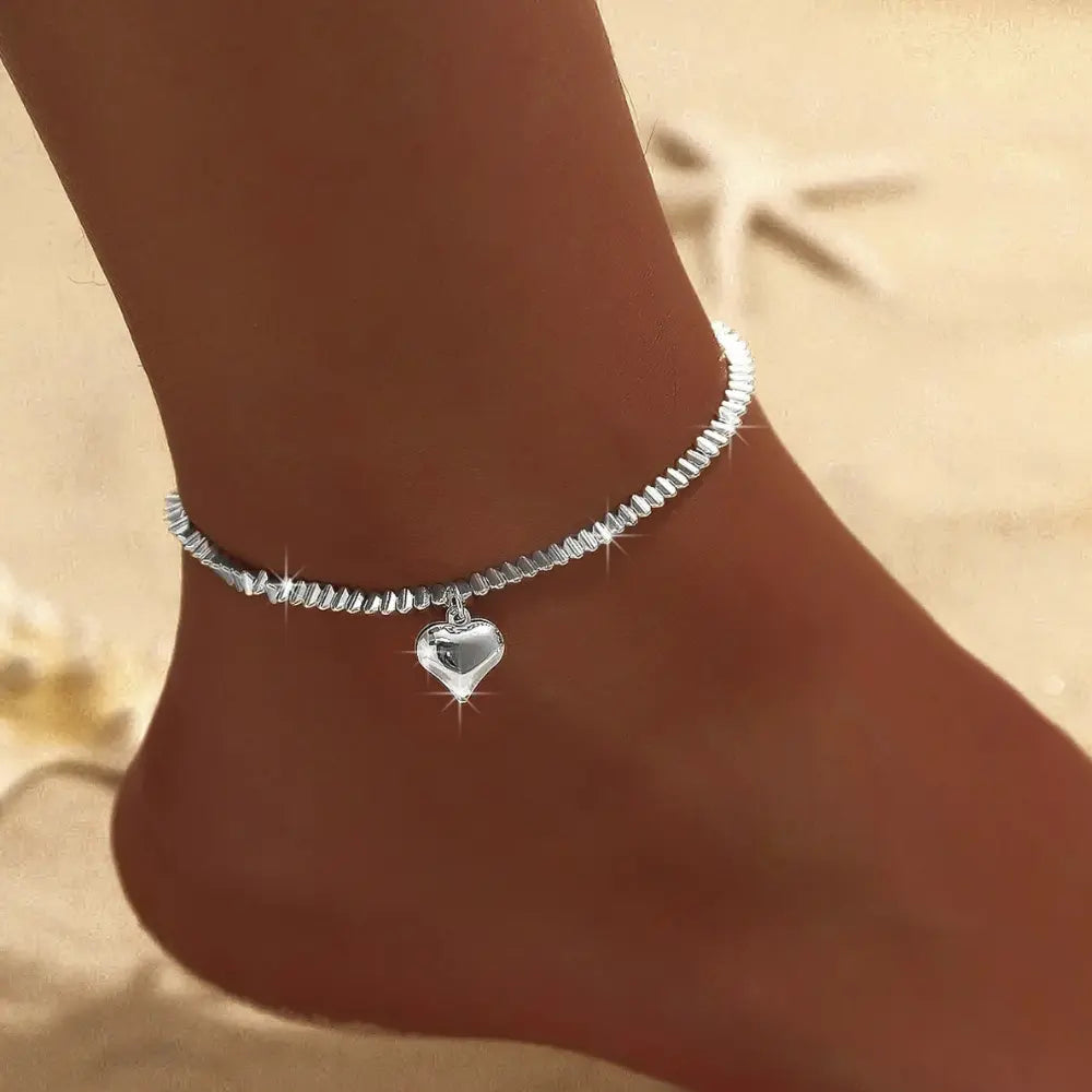 Valenzora | Gold/silver anklet for women