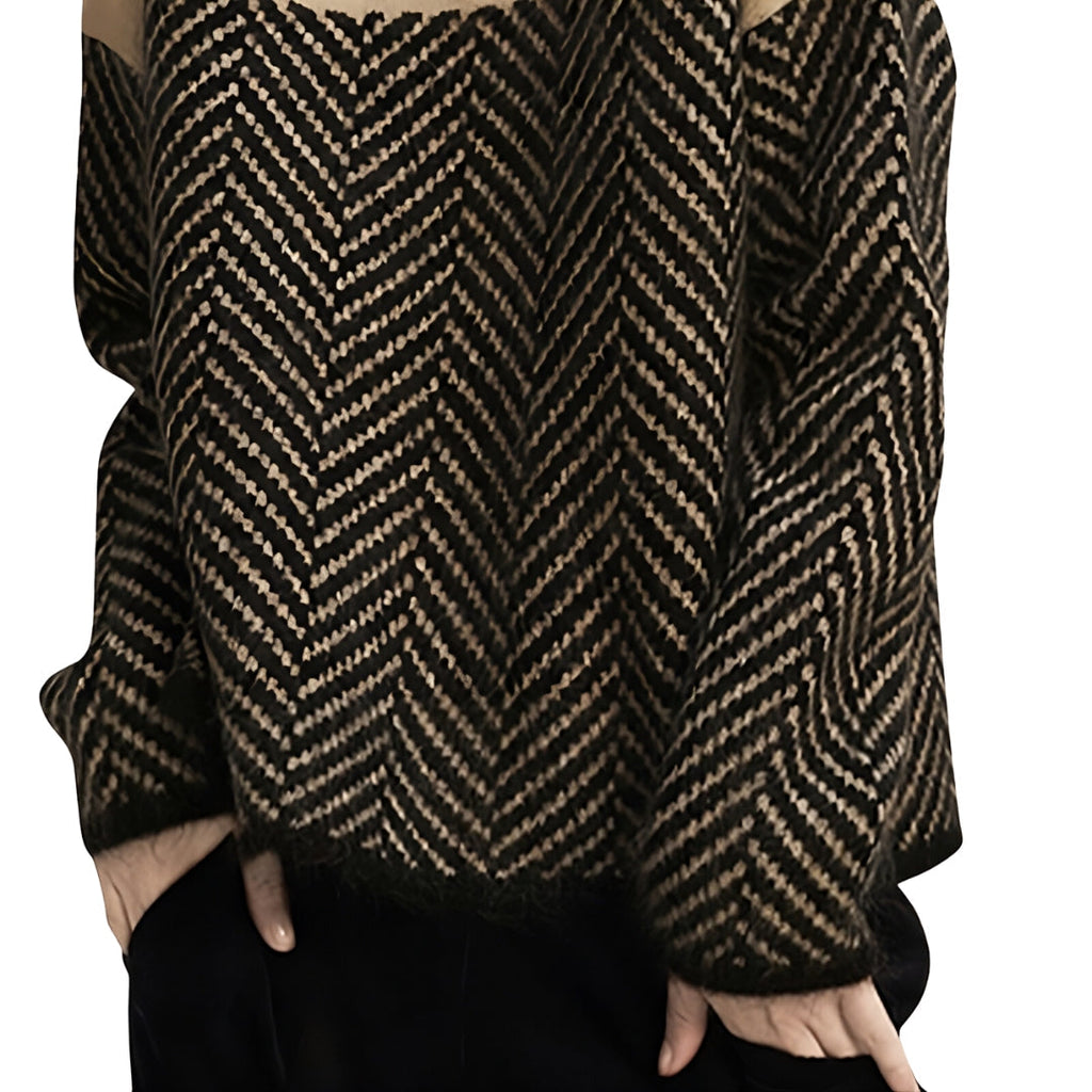 Valenzora | Eleganter Rollkragenpullover aus Wolle für Damen – Stilvoller und warmer Pullover