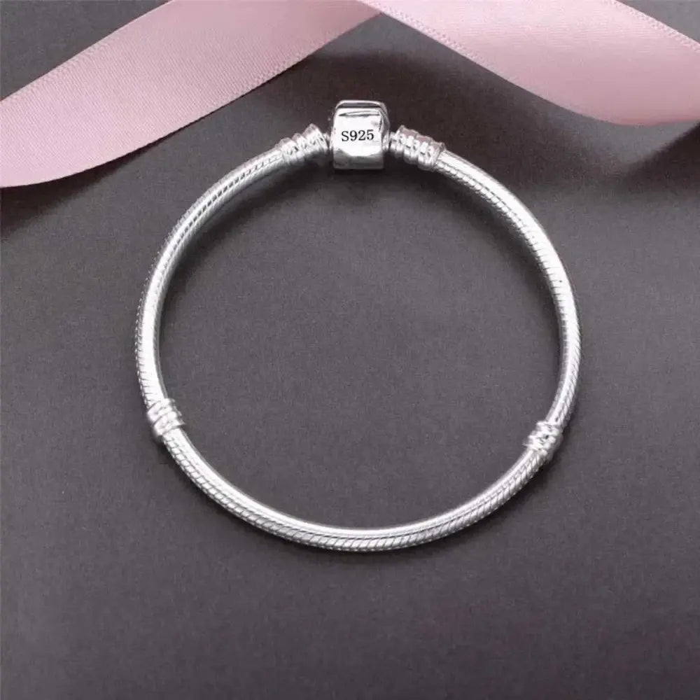 Valenzora | 925 Sterling Silver Charm Bracelet for Women