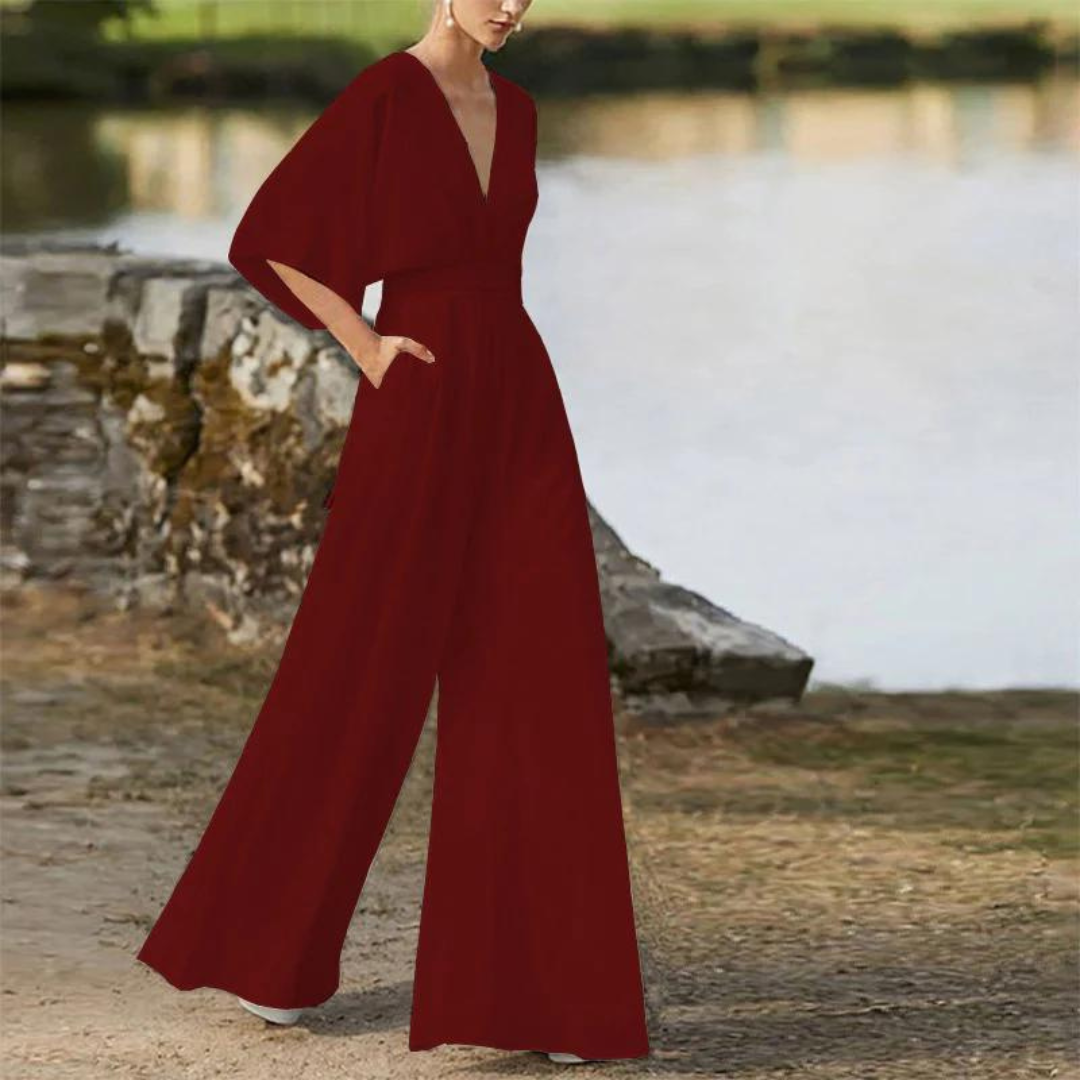 Jumpsuit | Stylish women's jumpsuit with half sleeves