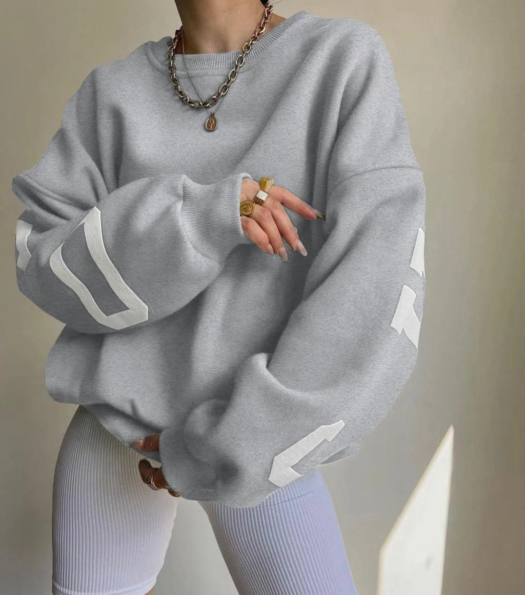 Valenzora | Damenpullover mit lässigem Print
