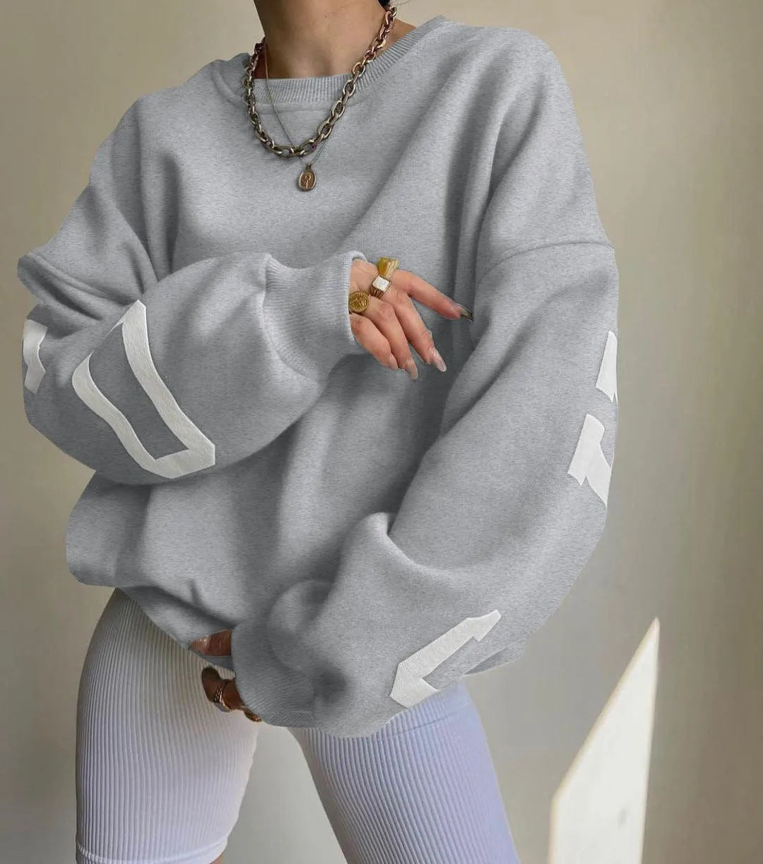 Valenzora | Damenpullover mit lässigem Print