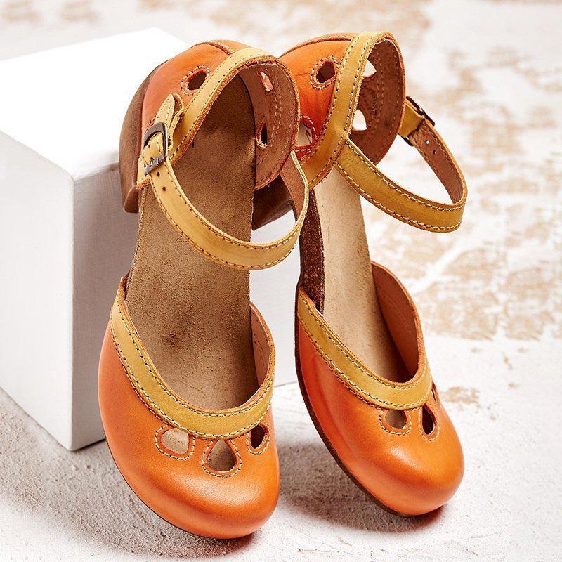 Valenzora | Sandalen mit niedrigem Absatz